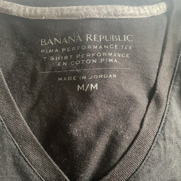Guess &  Banana Republic black T-shirt’s men’s size medium - Picture 5 of 14